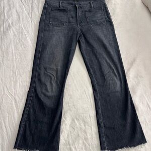 MOTHER Dark Wash Flare Jeans